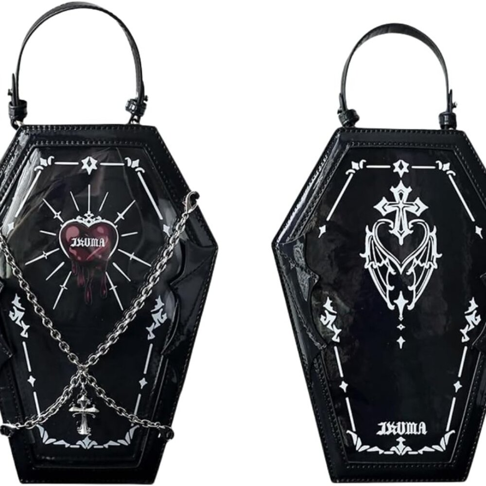 Ita Bag Laser Black Backpack Purses Handbags Shoulder Bag for Women